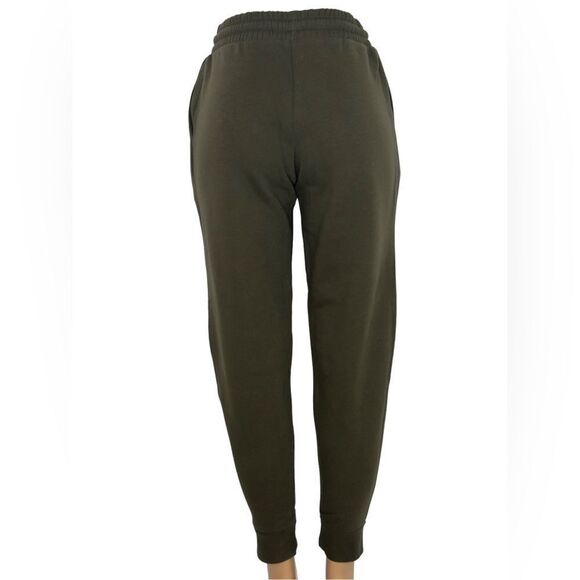 Dark Olive Joggers Track Pants - Picture 8 of 10